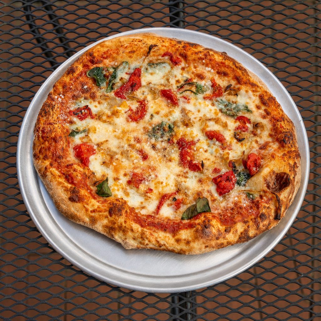 LRG House Pizza.