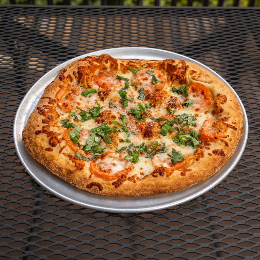 X-LRG Margherita Pizza.