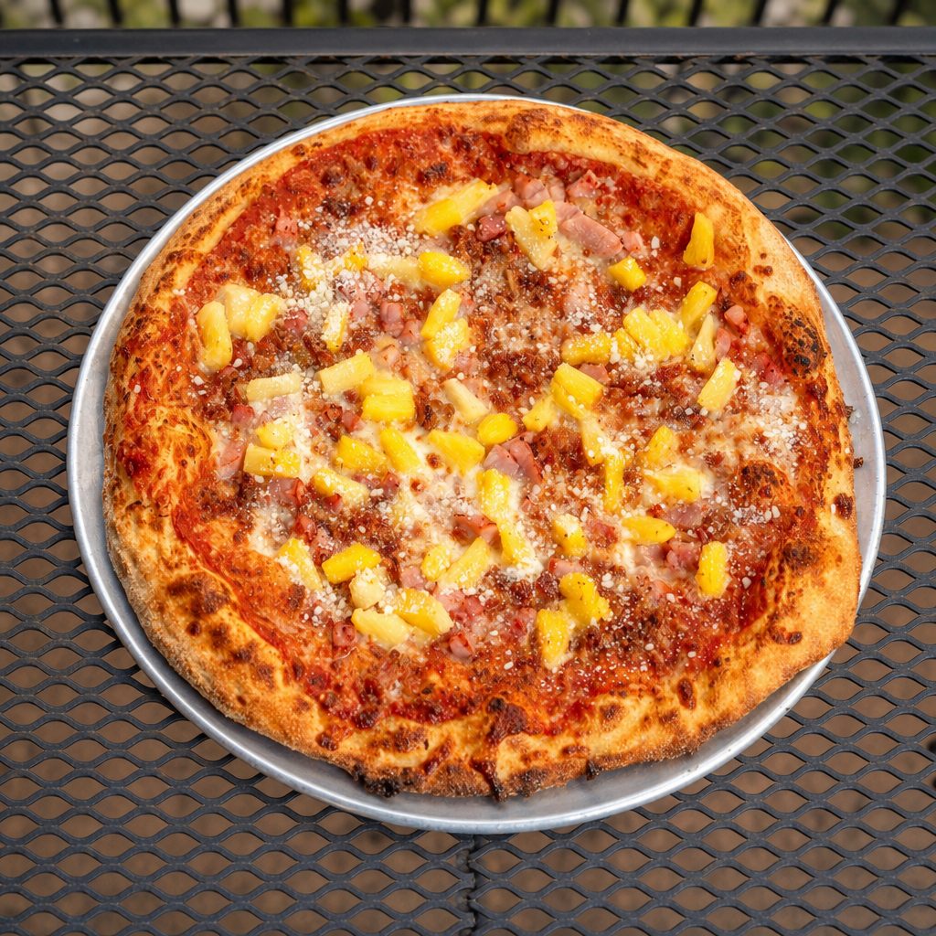 MED Hawaiian Pizza.