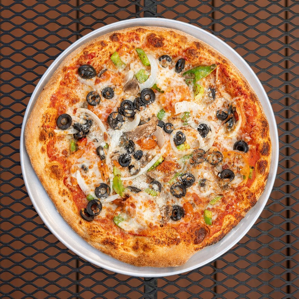 X-LRG Veggie Pizza.