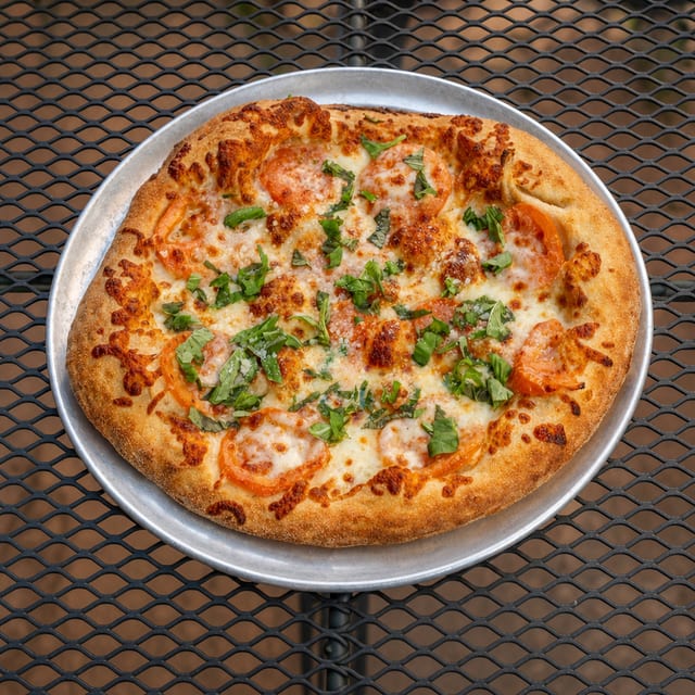 MED Margherita Pizza.