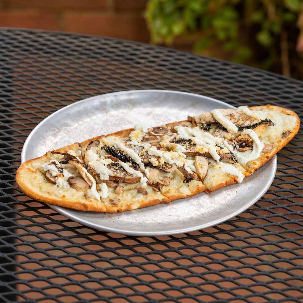 Mushroom Flatbread.