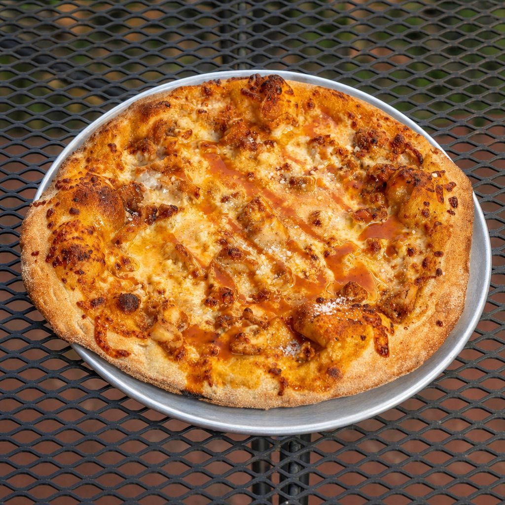 X-LRG Buffalo Pizza.