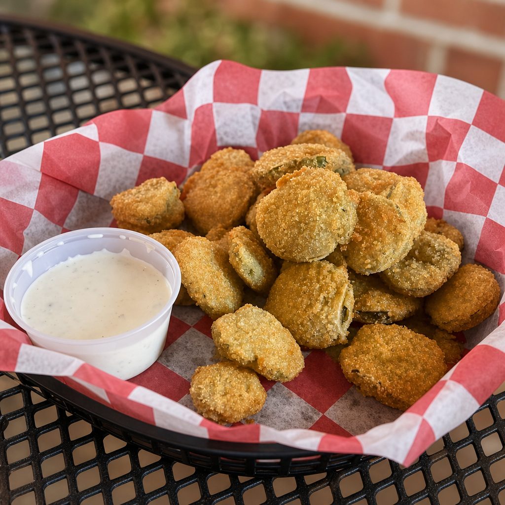 +Fried Pickles.