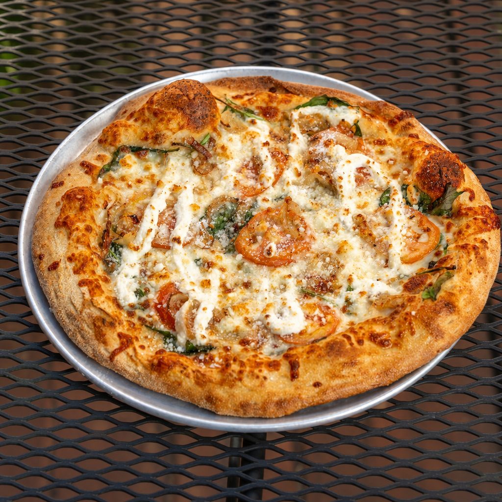 LRG White Pizza.