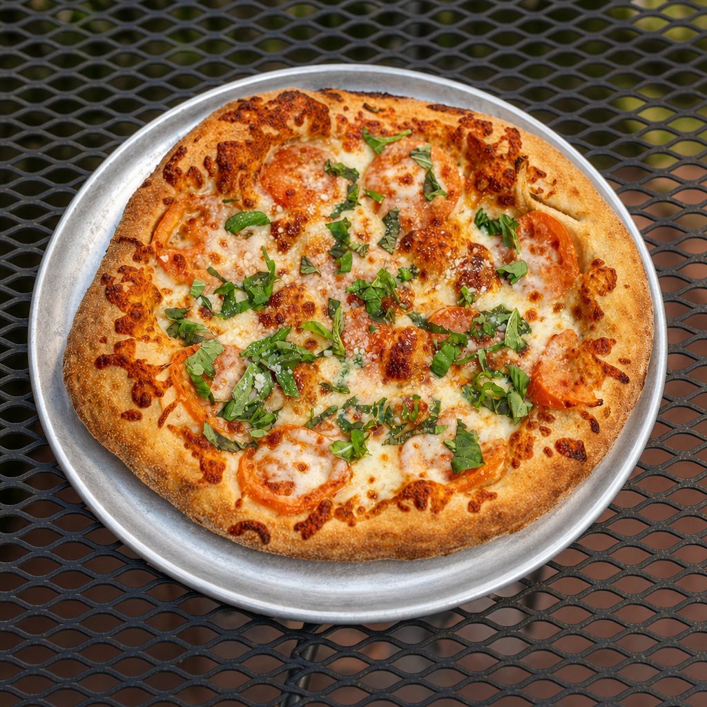 LRG Margherita Pizza.