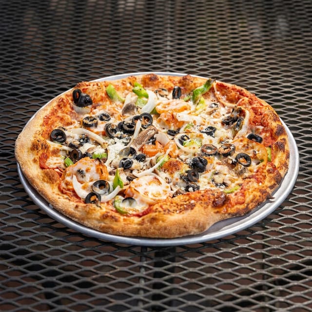 LRG Veggie Pizza.