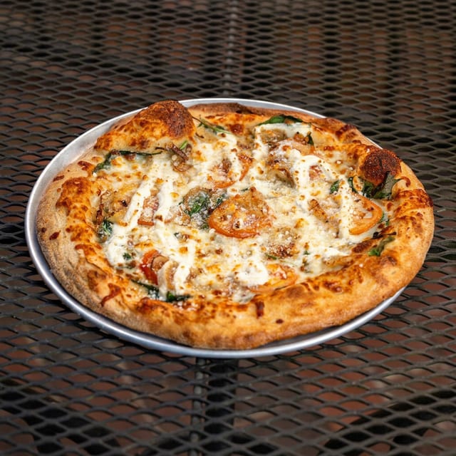 MED White Pizza.