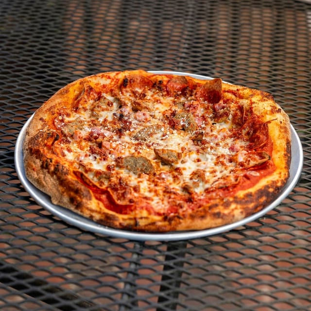 SM Meat Lovers Pizza.