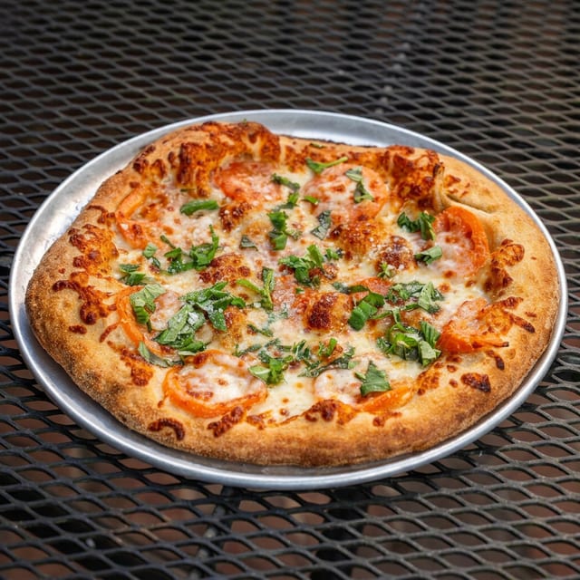 X-LRG Margherita Pizza.