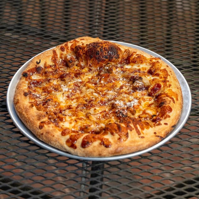 LRG BBQ Pizza.