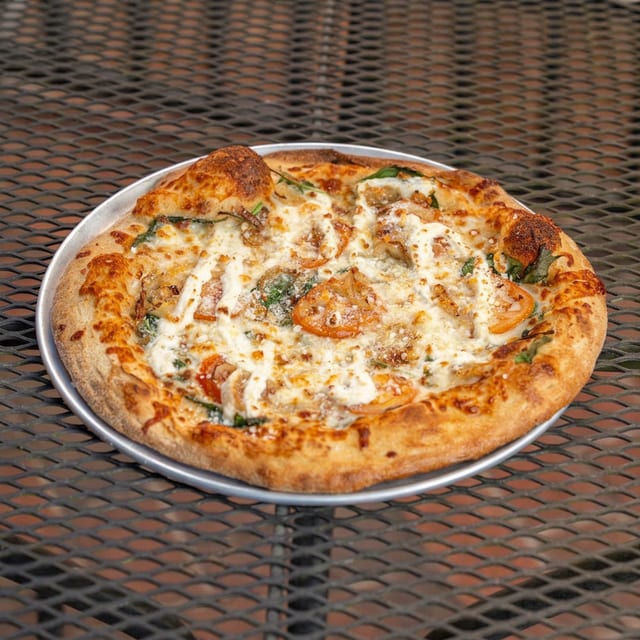 LRG White Pizza.