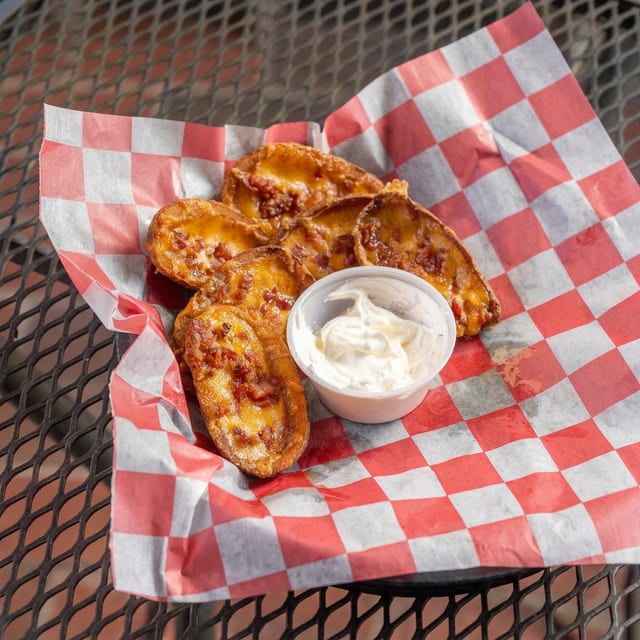 +Potato Skins.