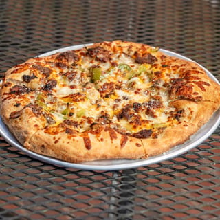 X-LRG Philly Cheesesteak Pizza