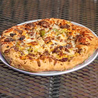 MED Philly Cheesesteak Pizza