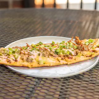BBQ Pimento Flatbread
